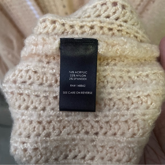 Torrid Sand Raglan Cable Knit Women's Cardigan Sweater Sz. 3X (22/24) - Picture 12 of 13